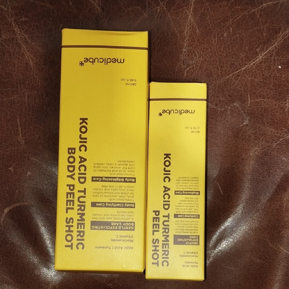 Mediclub Turmeric Kojic Acid Body Peel - Vibrant Yellow